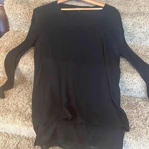 Woman’s XS black “rag and bone” long oversized tunic.. excellent shape